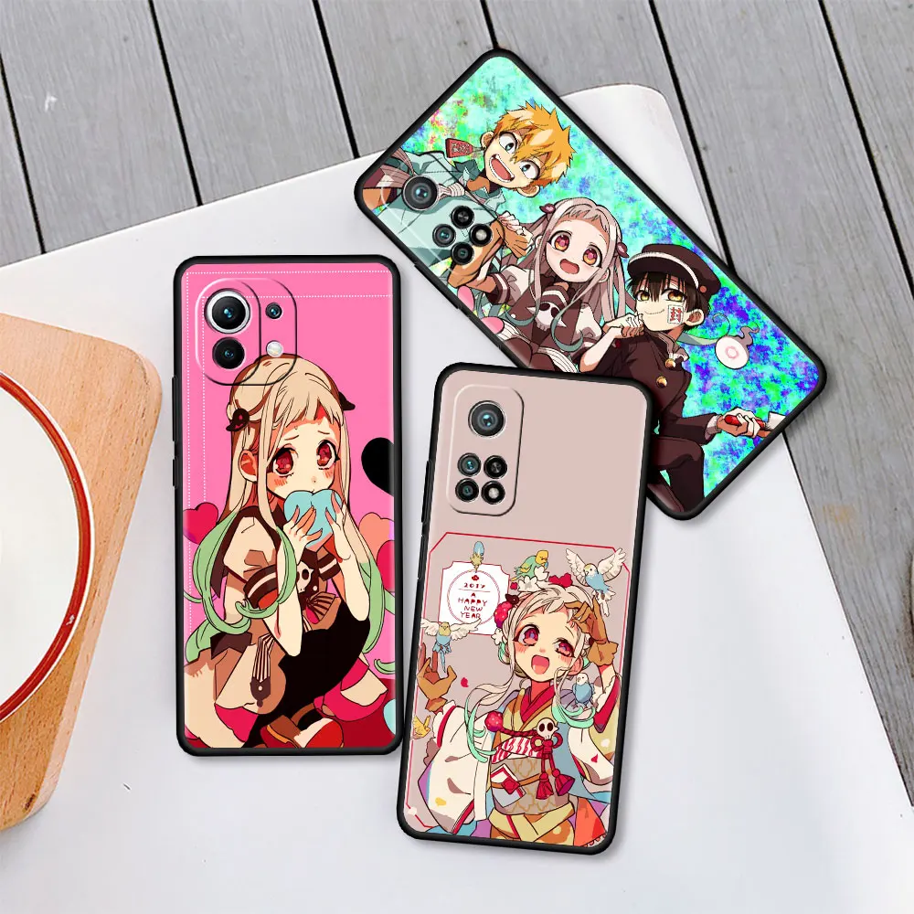 

Back Case for Xiaomi Mi Poco X3 NFC M3 11 Lite 10T Pro 10TLite 9T 11 CC9 CC9E Note 10 A2Lite Phone Coque Hanako Kun