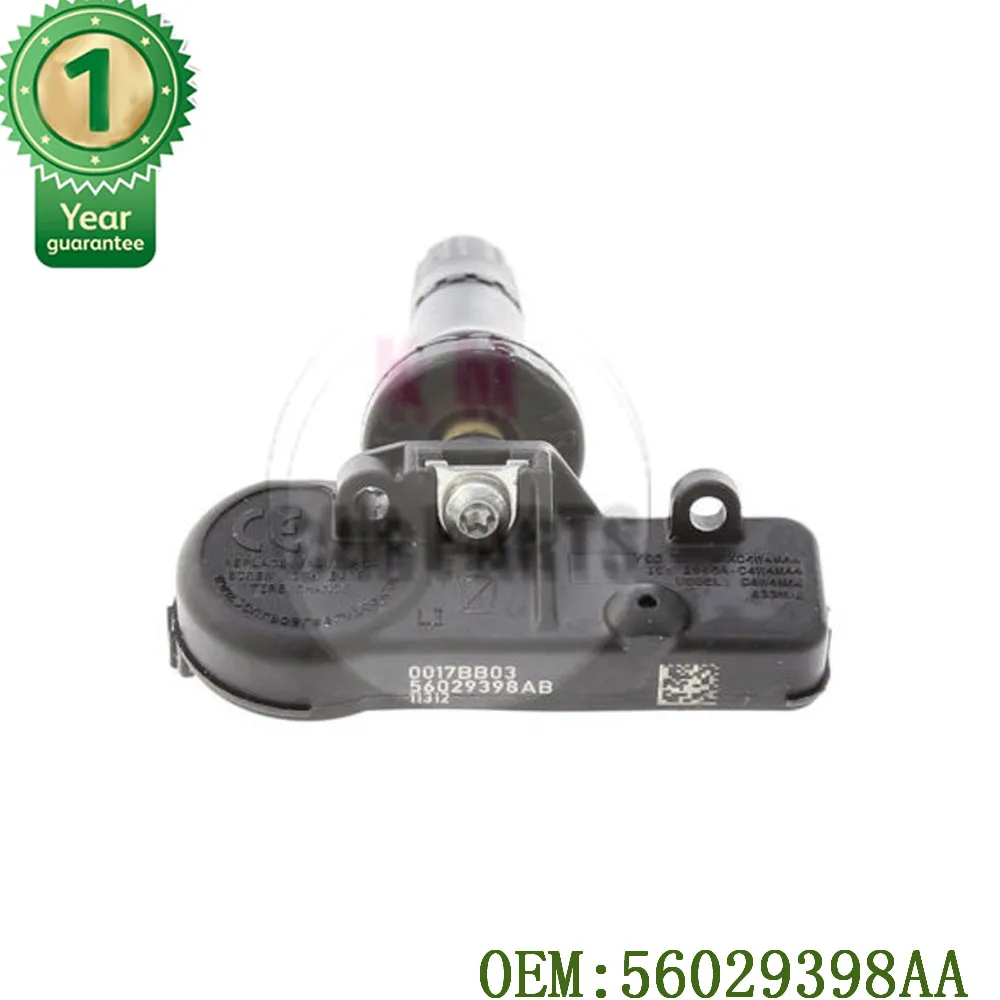 Набор 4 шт. 56029398AA 56029398AB TPMS датчик давления в шинах s для Chrysler Town кантри джип Гранд