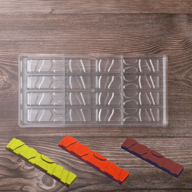 Форма для шоколада с длинными полосками 8 ячеек | Дом и сад