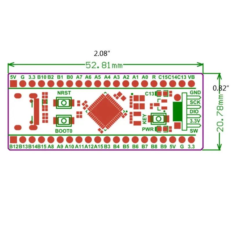 

STM32F401 411 Development Board STM32F401CCU6 32F4 Core Minimum System Plate Learning Module DIY