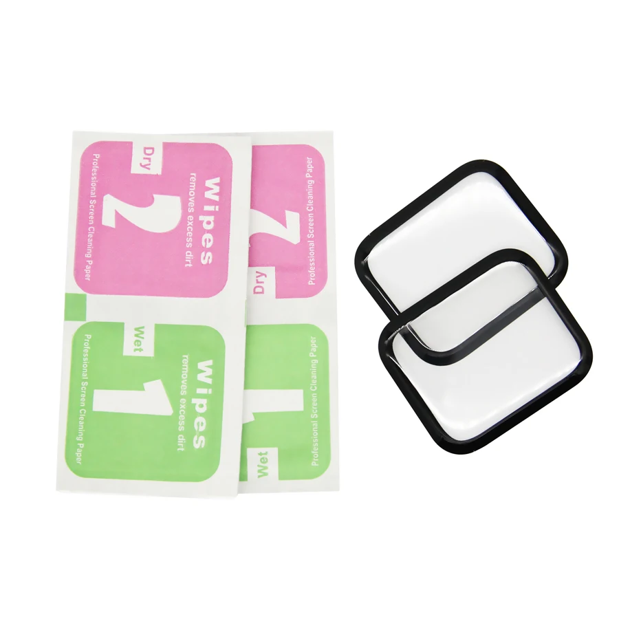 3D Экран протектор полное покрытие краев Защитные пленки для наручных часов iWatch