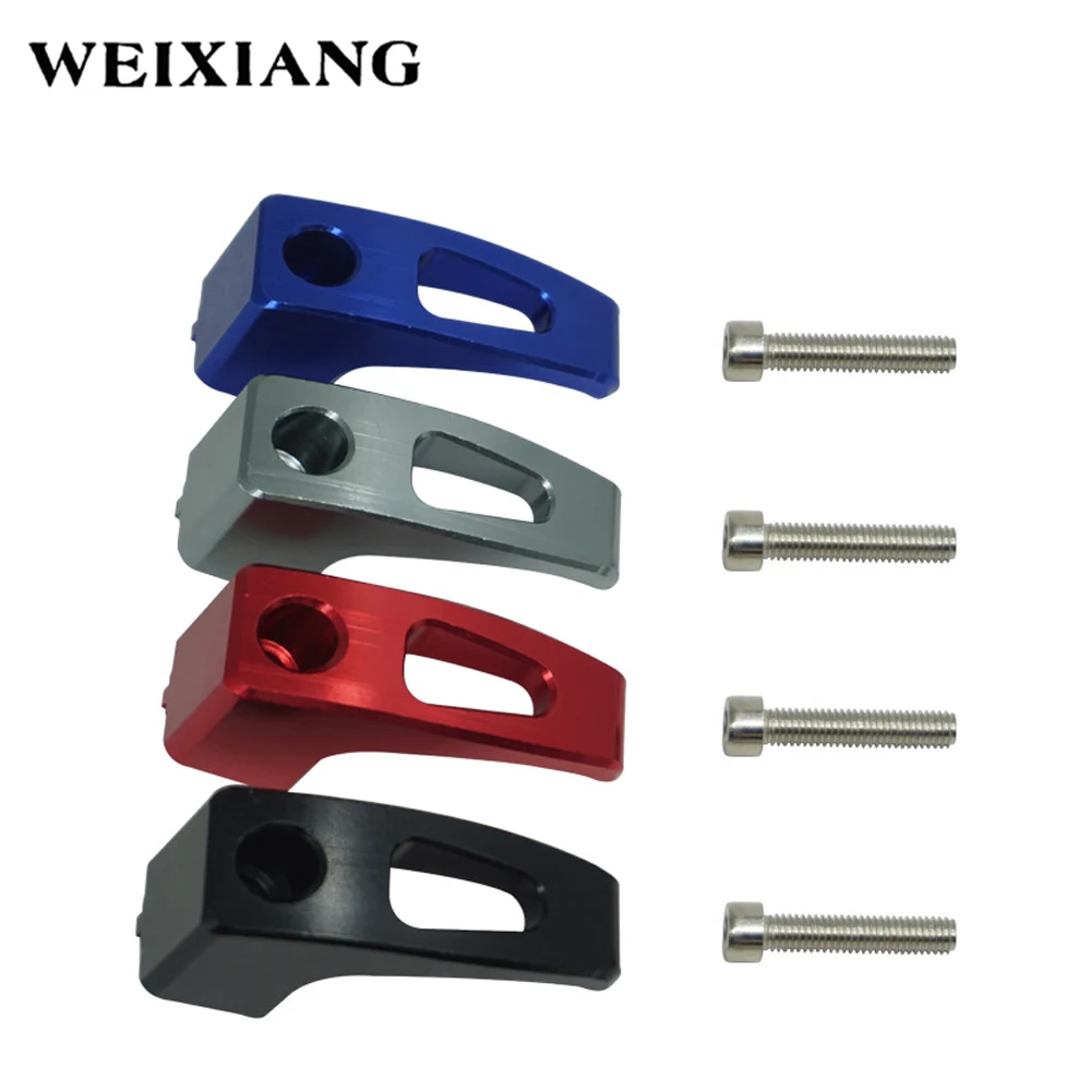 

Universal Motorcycle Helmet Holder Hook Luggage Shopping Bags Hanging Buckle Clips With Screw Aluminum Alloy