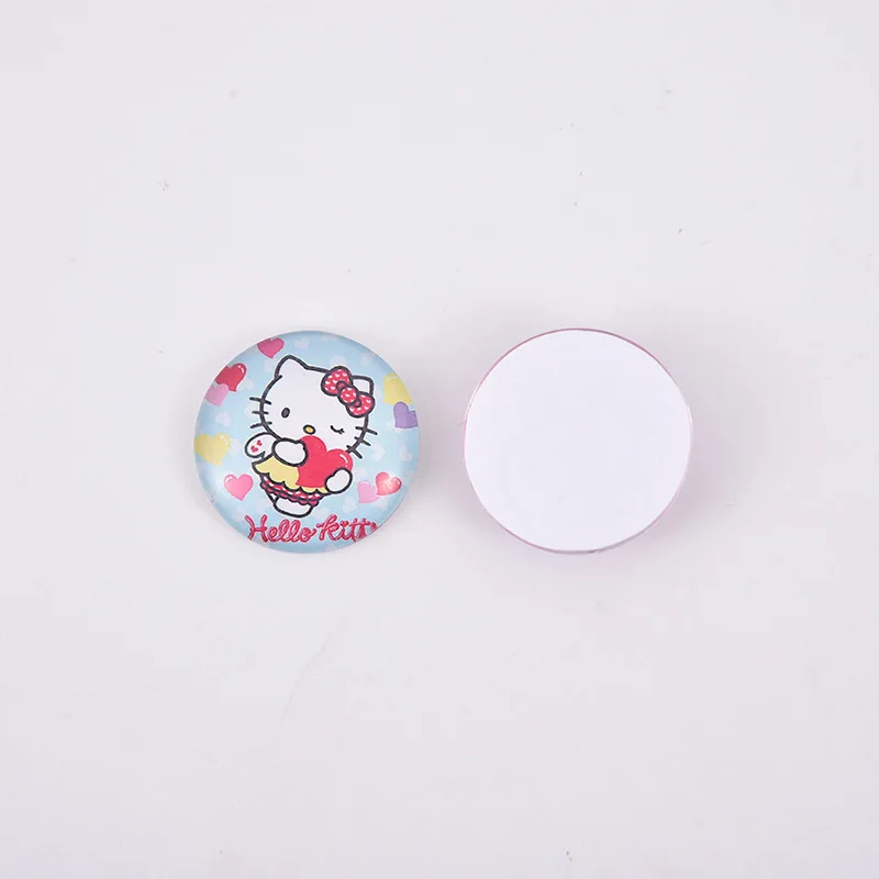 25PC  Cartoon Cat Crystal Glass Patch Cabochon Blank Base Pendant Gemstone DIY Jewelry Accessories Girl Jewelry Making