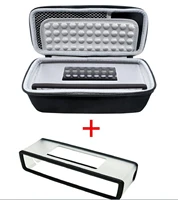 storage case bag soft cover for bose soundlink mini i ii 2 bt speaker audio bag black silicone case grey box