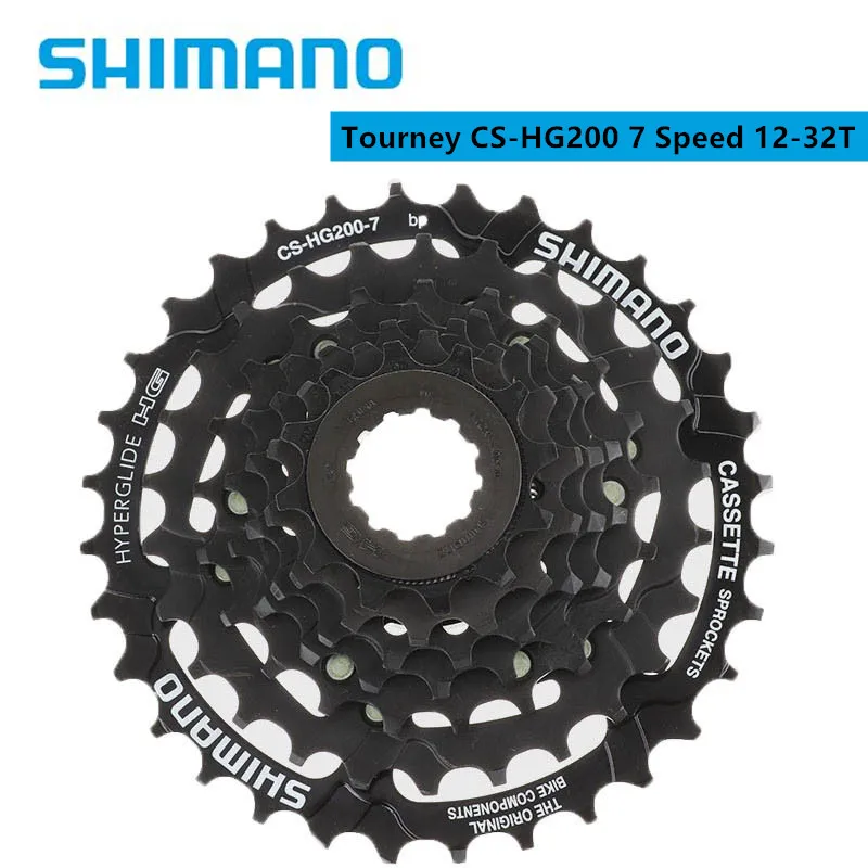 

Кассета Shimano Tourney HG200 для горного велосипеда, 7 скоростей, 12-28T/12-32T