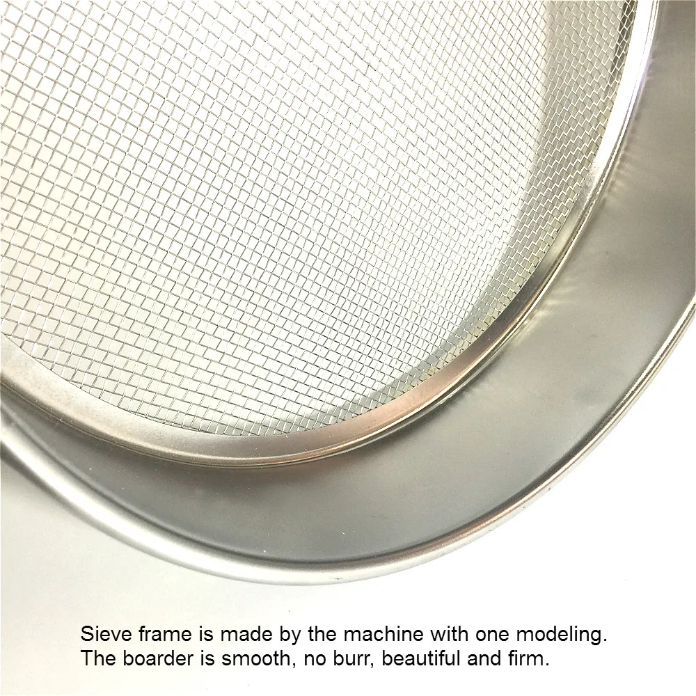 Лабораторное сито для проверки образца лабораторное 304 SUS сетчатый фильтр