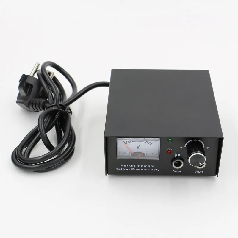 Блок питания с изображением Льва для тату-машинки индикатор тату штырьковый