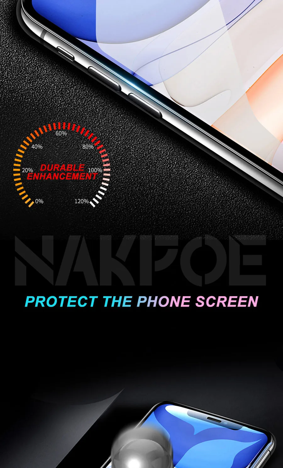 100D защитное закаленное стекло для iPhone 6 6s 7 8 Plus Защитное стекло для iPhone X XR XS MAX 11 Pro Max стекло