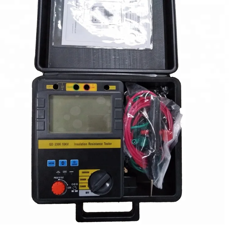 

GD-2305 5kV High Voltage Insulation resistance Tester Megger Price