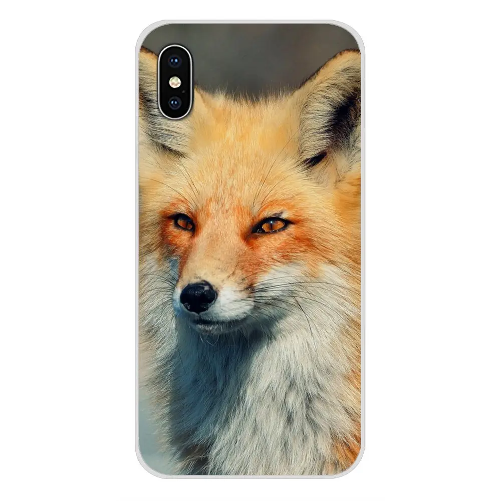 For Huawei Mate Honor 5X 6X 7 7A 7C 8 9 10 8C 8X 20 30 Lite Pro Cute Fox Accessories Phone Shell Covers | Мобильные телефоны и