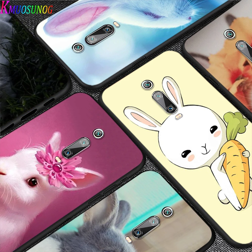 Милый кролик для Xiaomi Redmi 10X 9 Prime 9C 9A 8 8A 7 6 5 4X 4 K20 Pro K30 ультра 7A 6A S2 5A плюс GO чехол