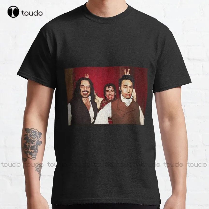 

Fabulous Vampires What We Do In The Shadows Classic T-Shirt Vintage Shirt Custom Aldult Teen Unisex Digital Printing Tee Shirt