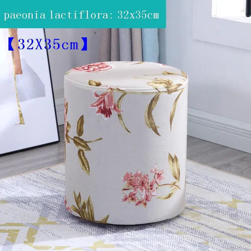 

Чехол для дивана, маленький пуф для хранения табуретов, Скандинавская мебель, оттоманка, стул