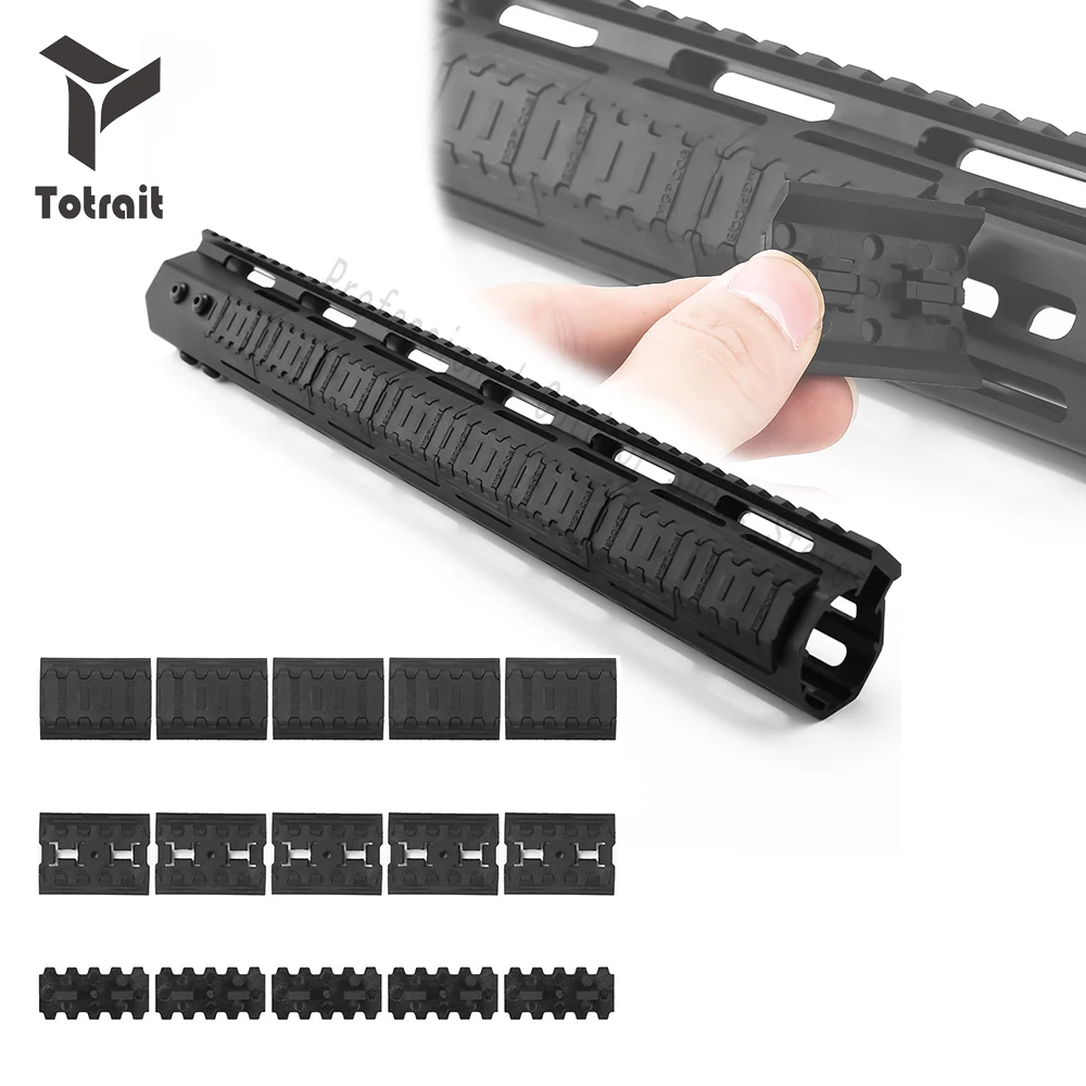 TOtrait Тактический Mlok железнодорожные Чехлы M lok слот система железнодорожного