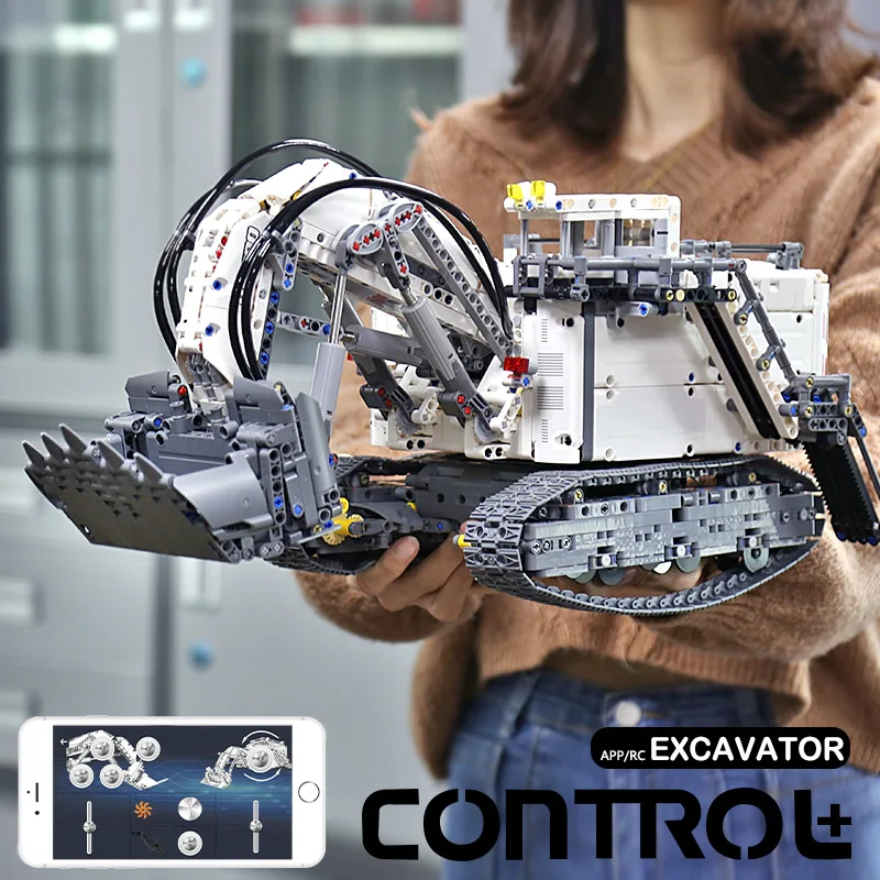 Моторный мобильный кран с дистанционным управлением Mold King Technic Mk II наборы