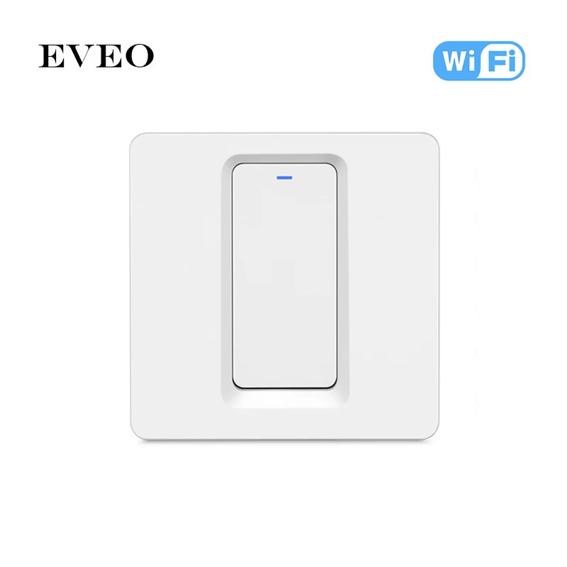 

Смарт-выключатель EVEO с голосовым управлением и поддержкой Wi-Fi