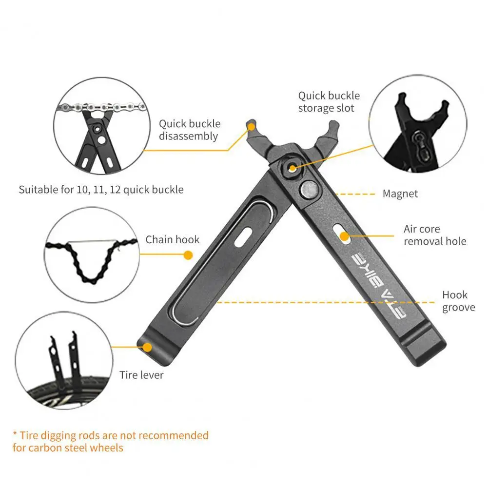 

Chain Quick Link Tool Mini Bike Chain Plier Lightweight Multifunctional High Quality Wear-Resistant Chain Fast Link Tool