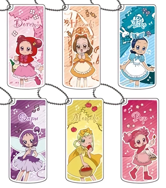 

Аниме волшебный DoReMi Harukaze Doremi Fujiwara Hazuki акриловый брелок школьная сумка амулет подвесной брелок мультяшный Декор квадратный