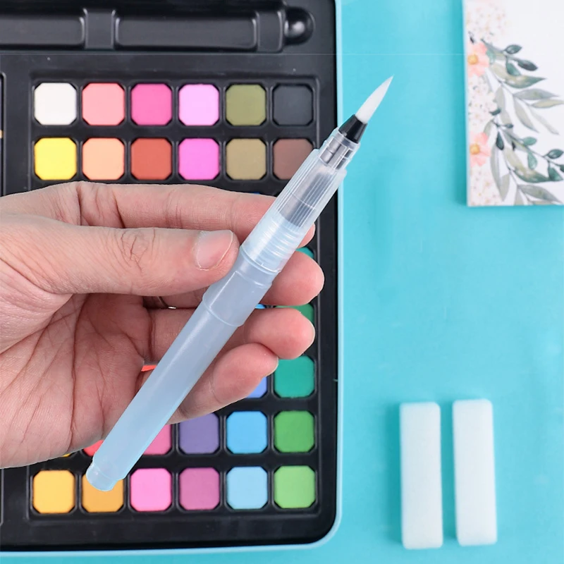 Набор для рисования акварельными красками 48 цветов твердый пигмент товары