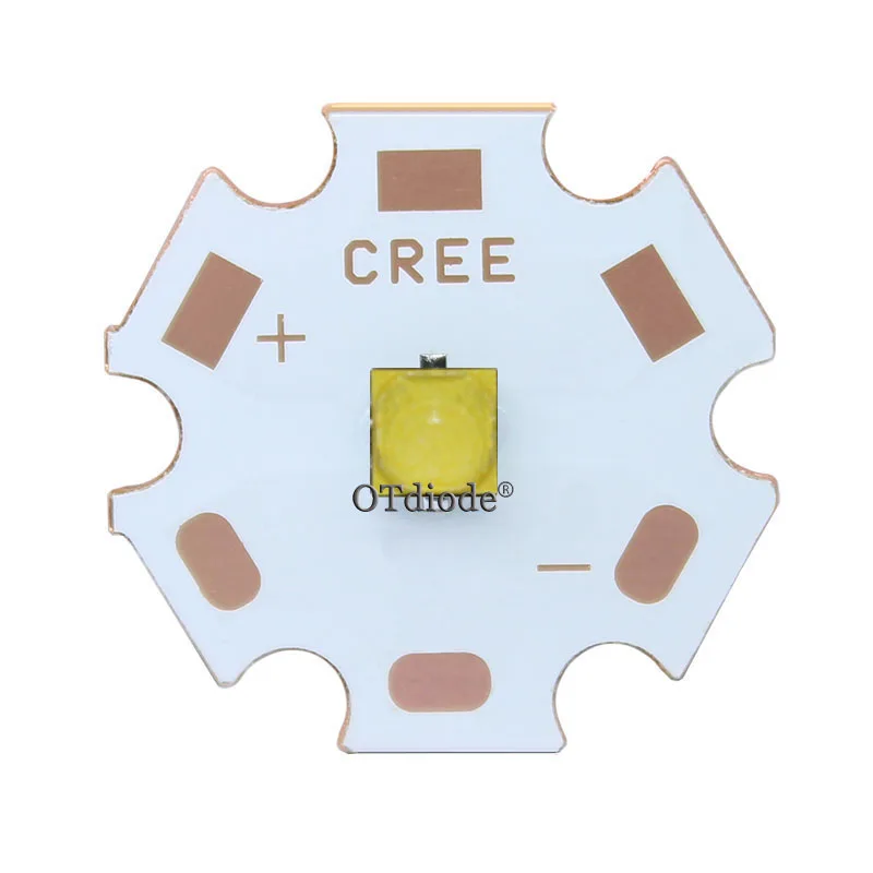 Cree XPL2 10 Вт Мощный светодиодный излучатель холодный белый диод 16/20 мм PCB + 17 мм/22 DC3.6V