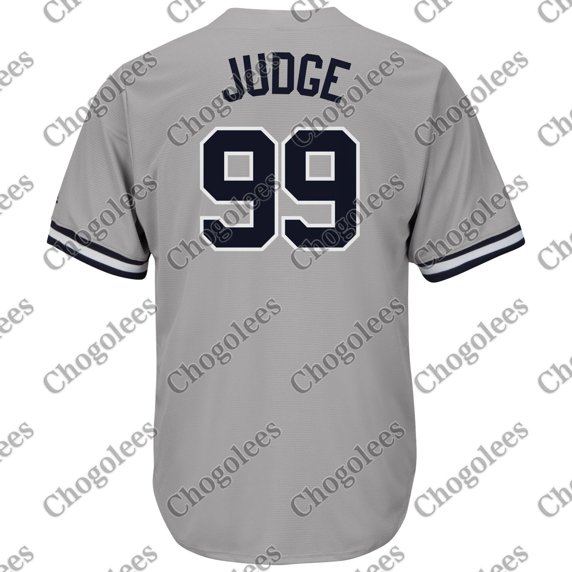 

Baseball Jersey Aaron Judge New York Majestic Big & Tall Cool Base Player Jersey - Gray