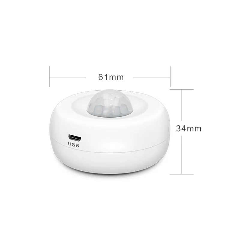 

Tuya WiFi PIR Motion Sensor Wireless Infrared Detector Security Burglar Alarm Sensor Smart Life APP Control With Tuya Gateway
