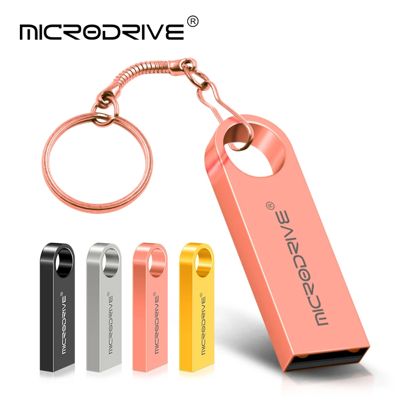 

New Usb flash drive microdrive флешка 128GB 64GB 32GB 16GB pen drive 2.0 pendrive waterproof u disk memoria cel usb stick