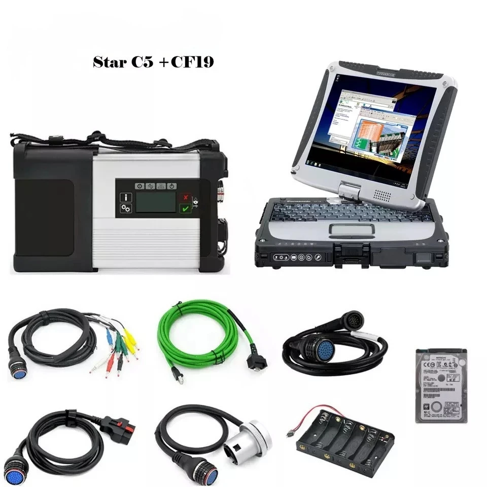 V 2019 12 MB Star SD Connect C5 XENTRY диагностический WI FI для Benz мульти Язык с 320 Гб HDD полным