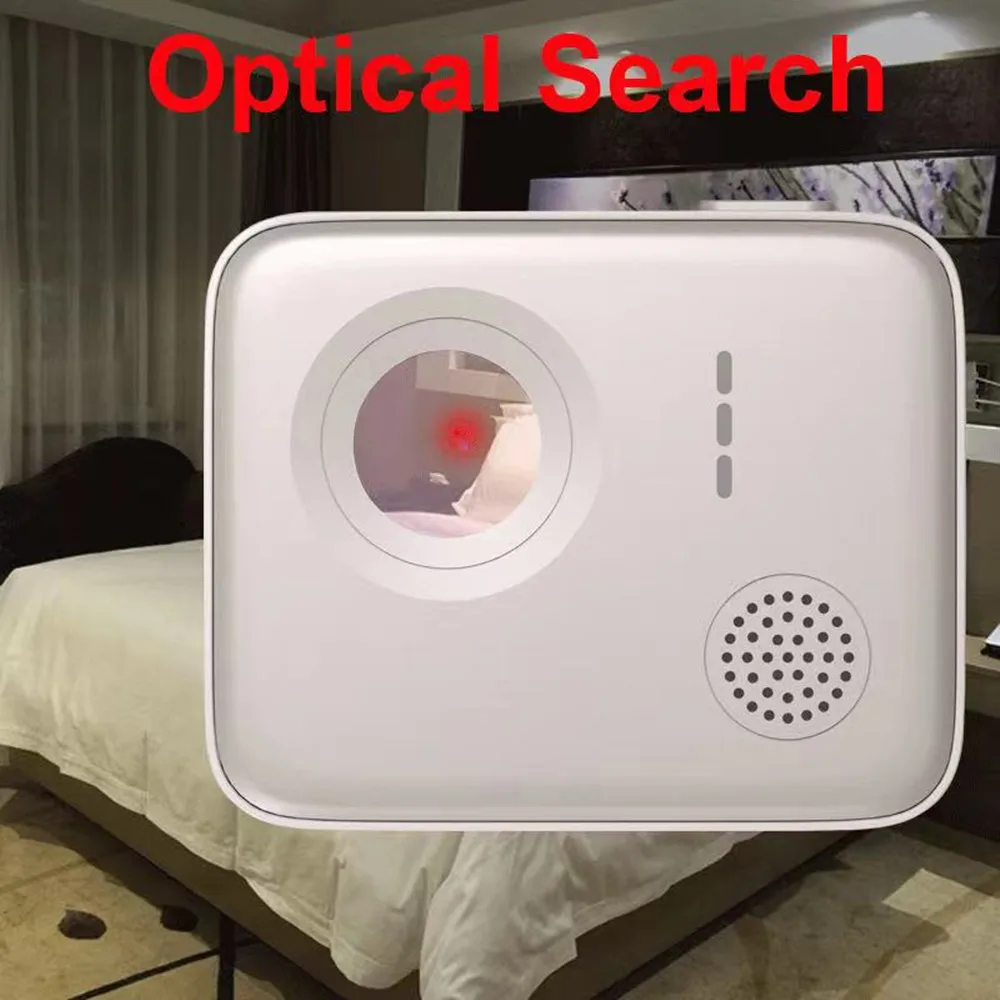 2021 pro spy hidden finder handheld lens detector laser scanner anti spy camera detector candid camera finder free global shipping