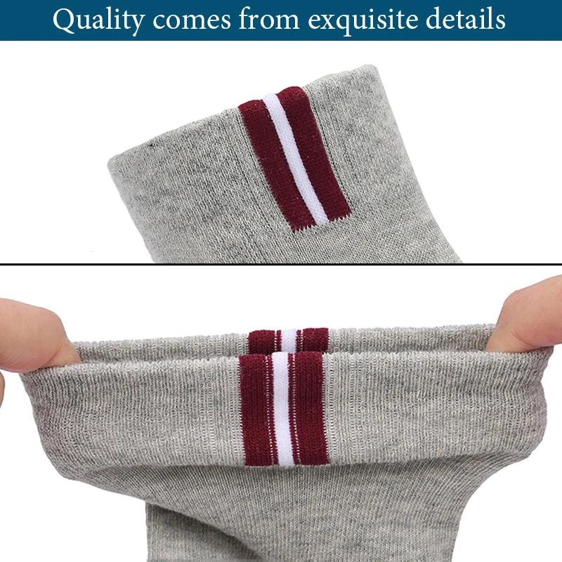 10Pairs/Lot HSS Brand Cotton Men Socks High Quality Hollow Breathable Spring Autumn Long Sports Socks For Male Meias Wholesale