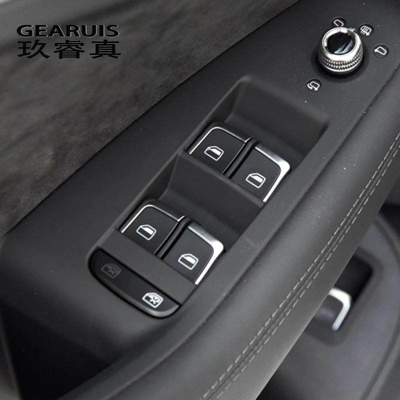 Стайлинг автомобиля для Audi A3 8V S3 Q3 A4 B8 A6 C7 Q5 кнопки переключения стекла двери
