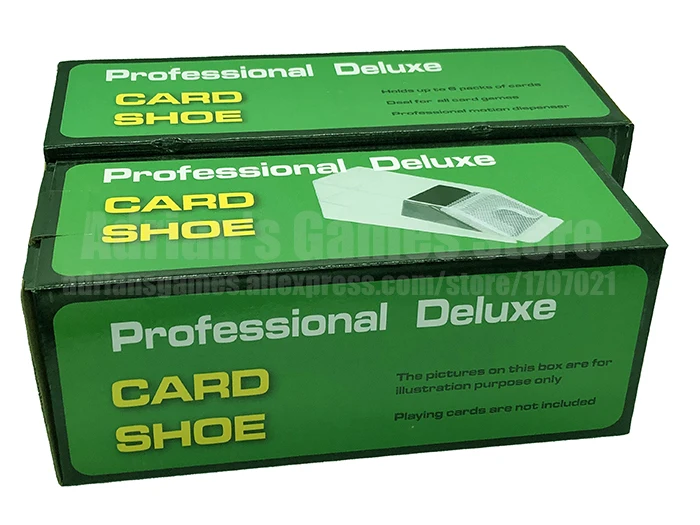 4/6 колоды покер карты обувь игральные карты Отправитель акриловый дилер обуви продвинутый казино робот игральные карты руководство машины