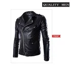 Кожаная мужская новая Корейская локомотивная тонкая кожаная мужская кожаная куртка Британская мода Мужская Красивая кожа