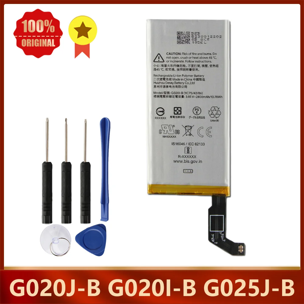

100% Original Battery G020J-B G020I-B G025J-B For Google Pixel 4 XL Pixel4 XL Google Pixel4 Pixel 4 Authentic Google Pixel 4A