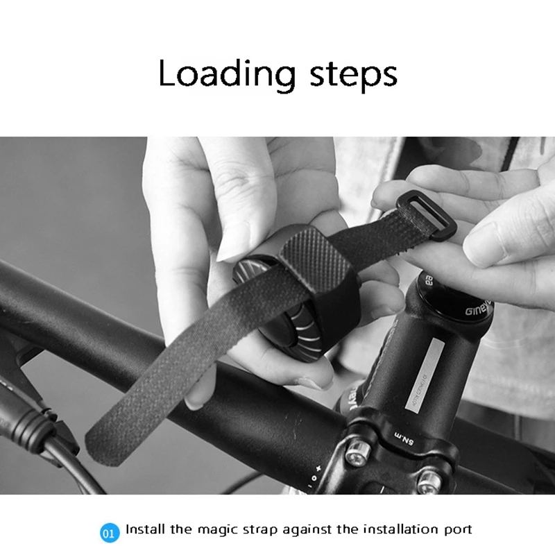 

Bicycle Electronic Horn Adjustable Voice Bike Bell Riding Bell USB Charging for Mtb Road Bike