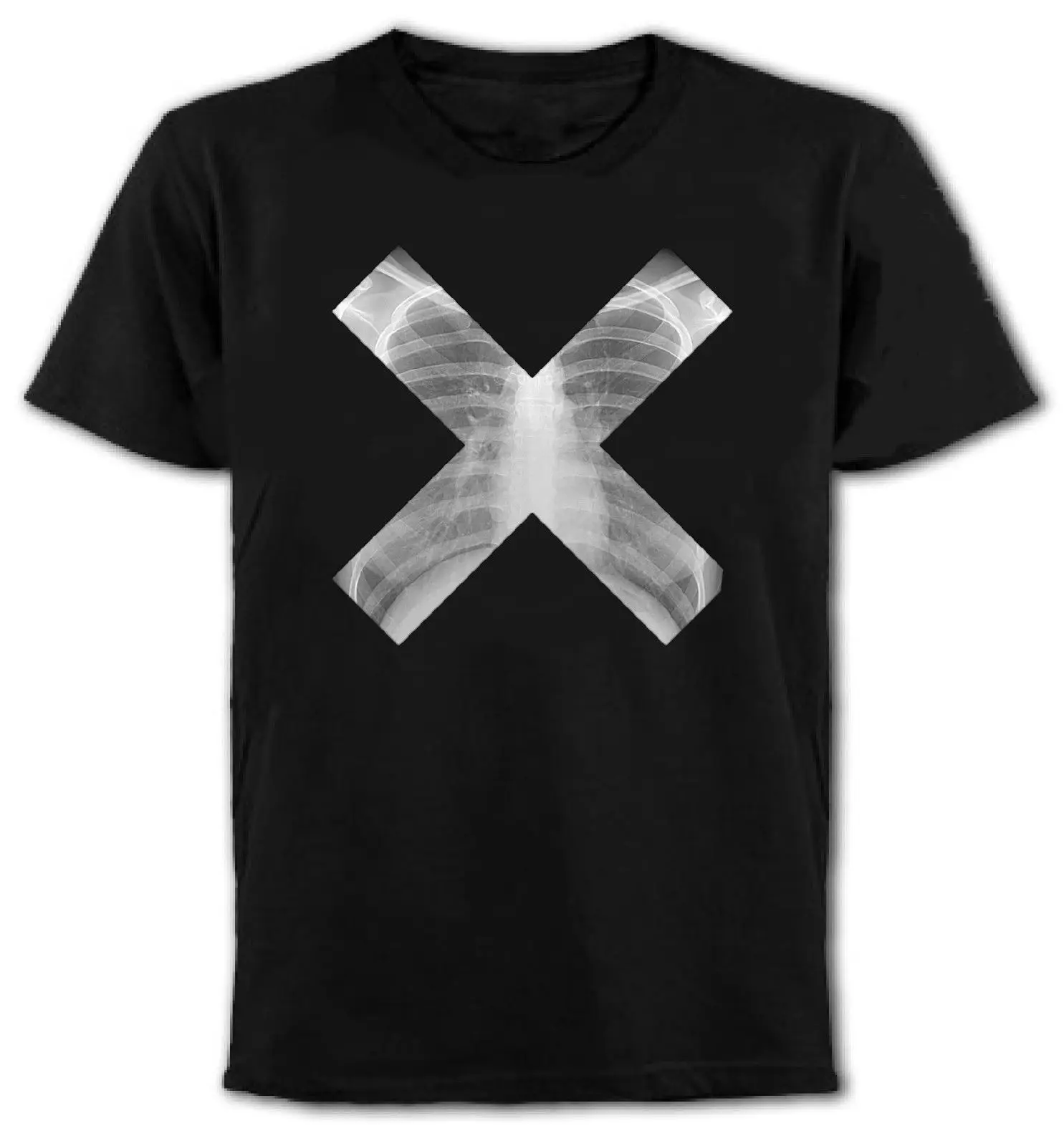 Новый дизайн XX скелетной футболки инди рок группа s m l xl Удобная футболка
