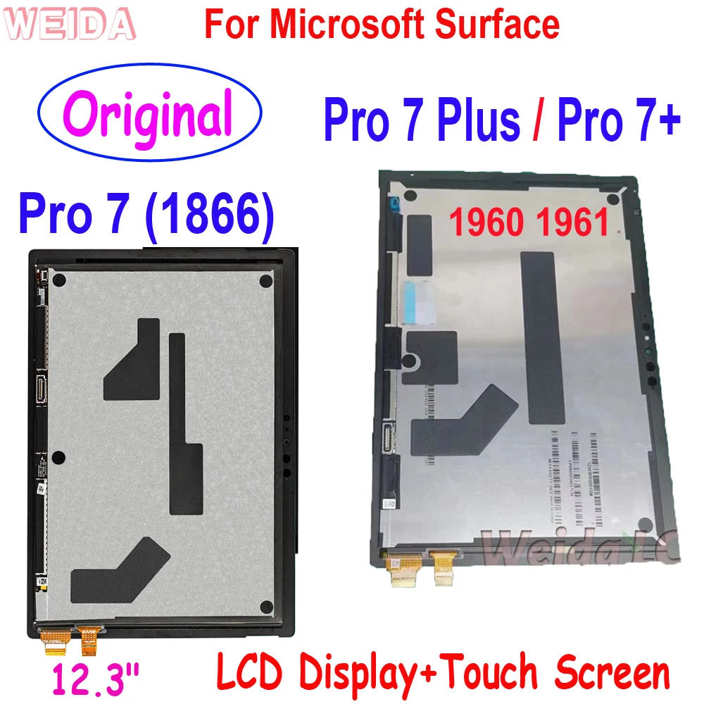 12 3 &quotОригинальный ЖК-дисплей для Microsoft Surface Pro 7 1866 Plus 1960 1961 + | Компьютеры и офис