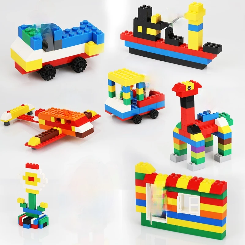 

Building Blocks City Classic Brand Creative Bricks Bulk Model Figures Educational Kids Toys Small Size All Available
