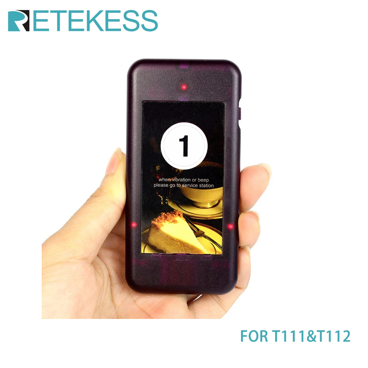 1 шт. пейджер приемник для Retekess T111/T112 ресторан Беспроводная система вызова