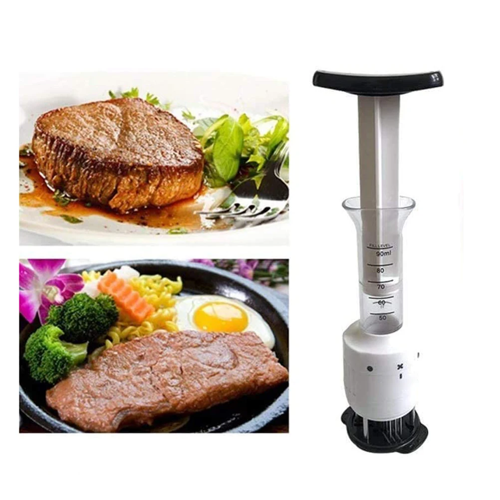 Многофункциональная игла для мяса ABS + нержавеющая сталь инжектор стейка