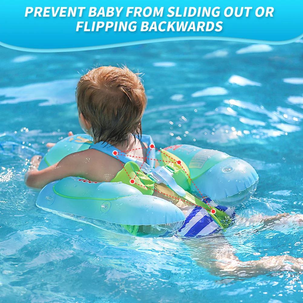 

New Upgrades Baby Swimming Float Inflatable Infant Floating Kids Swim Pool Accessories Circle Bathing Summer Toys Toddler Rings