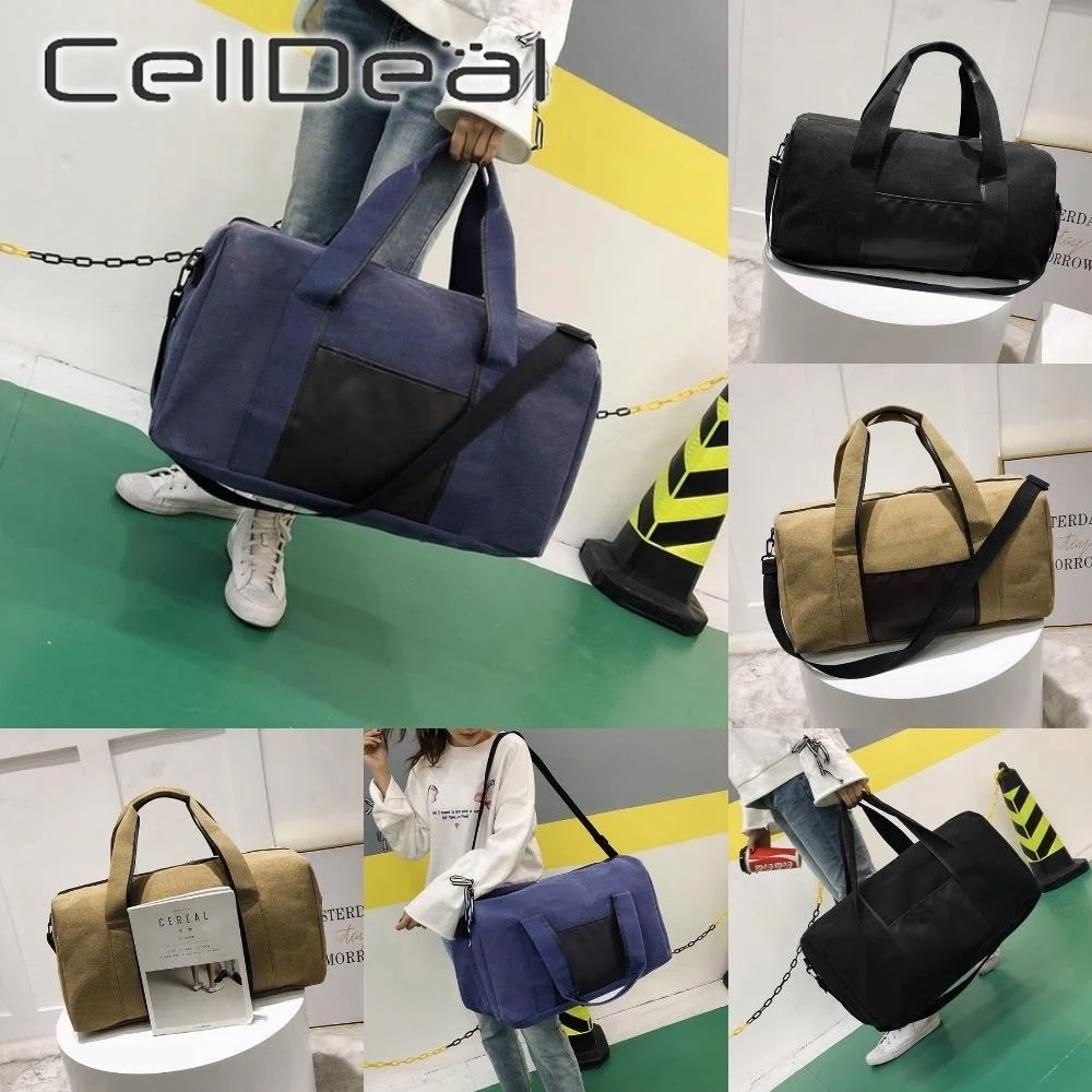 Холщовые дорожные сумки переносные вещевые дорожная сумка-тоут большая сумка