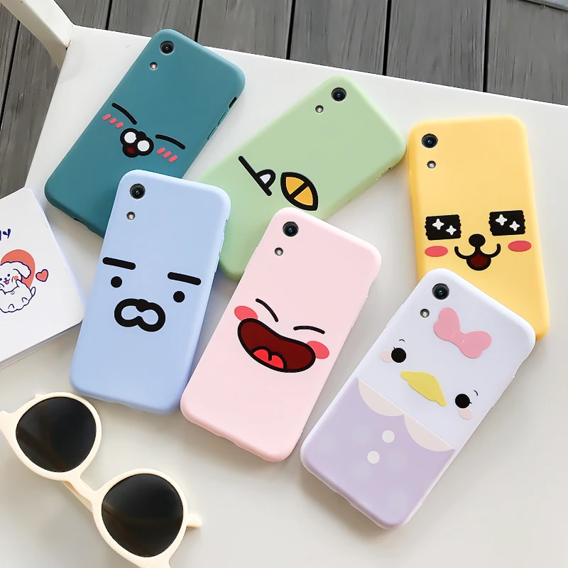 

For Huawei honor 8A 8A Pro Case Protective Phone Shell Frosted Silicone Casing Candy Colorful Soft TPU Back Cover