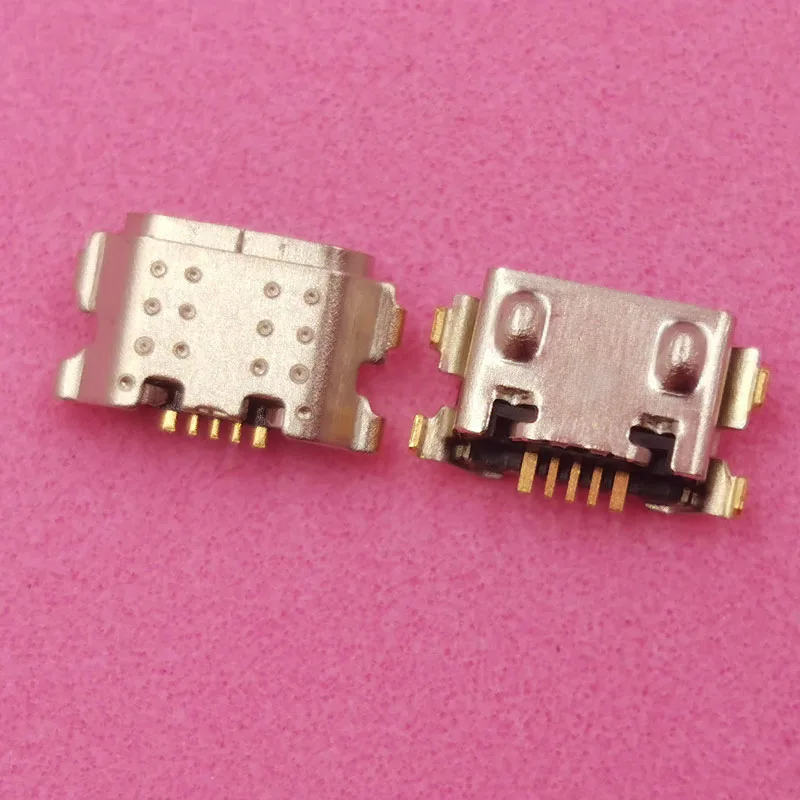 50 шт. док-станция Micro Plug USB зарядный порт Разъем для LG K22 K12 Plus K12Plus K40 Q60 LMK200B LM-K200 LMK200Z