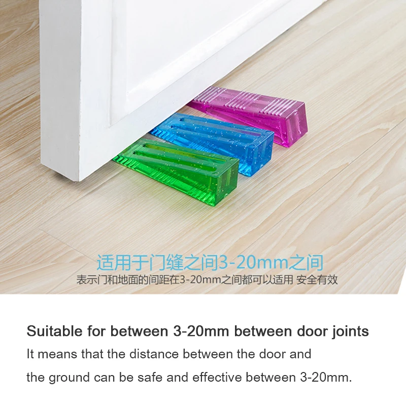 Силиконовые дверные ограничители GUANYAO защита для офисных дверей семьи детей