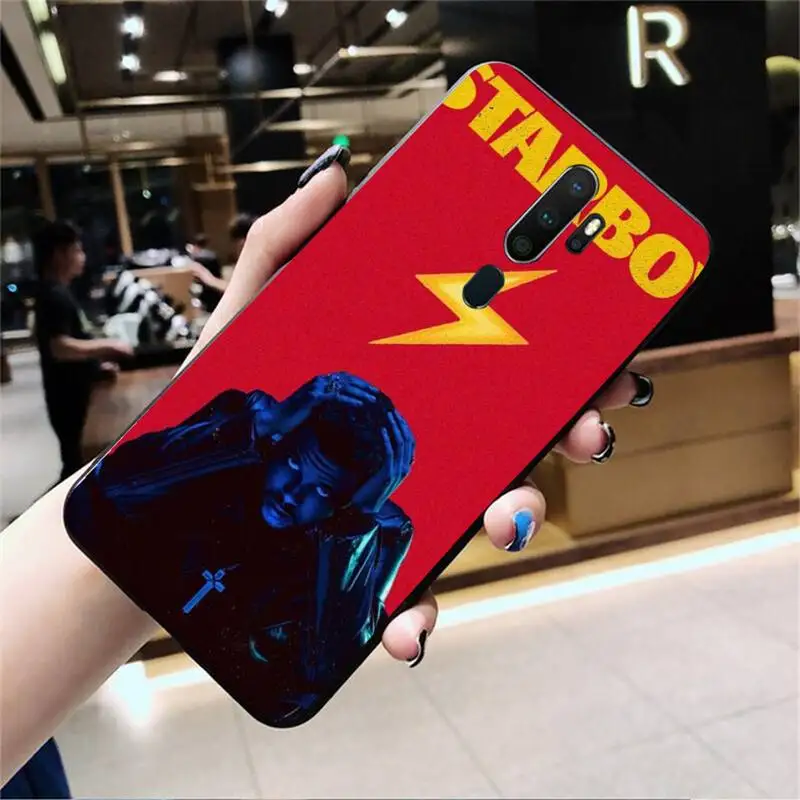 

The Weeknd XO Black TPU Phone Case For Oppo Reno2 Z 2Z Realme5 6 Pro R9S 11 Plus 15 17 Pro