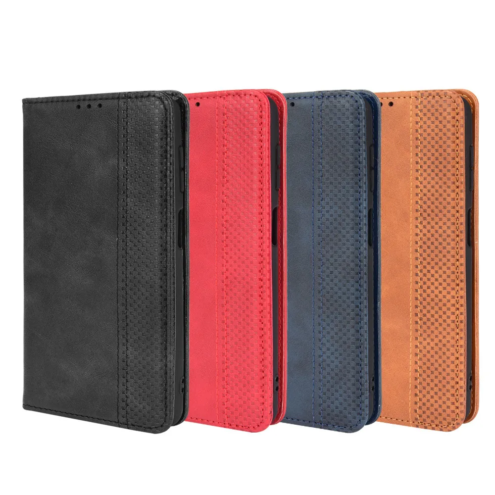 Для Xiaomi Poco X7 Pro 5G Роскошный флип-кошелек из искусственной кожи с магнитной