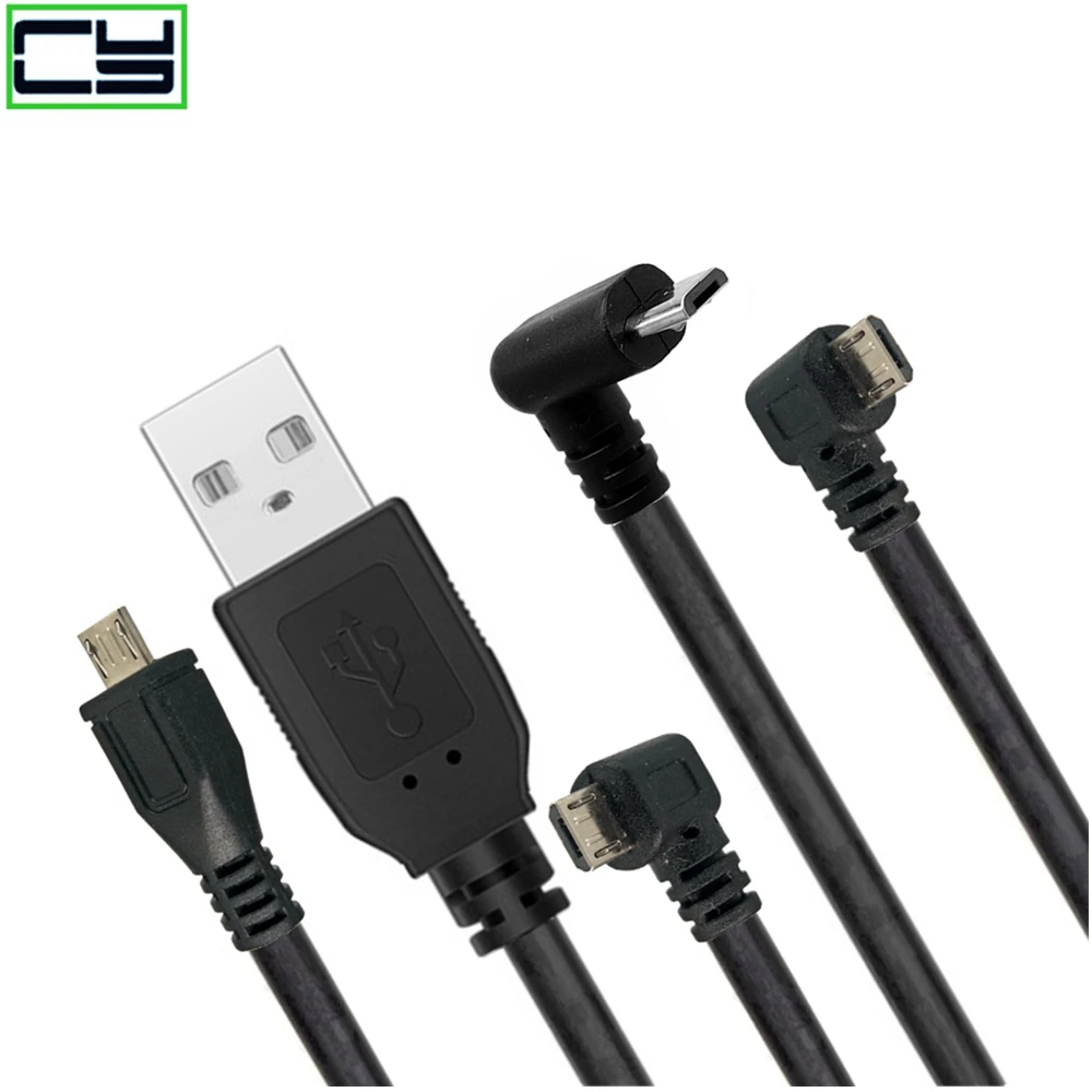 Cable conector de carga de datos, Micro USB macho a USB macho...