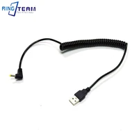 5v 2a dc drive usb to dc4 0%c3%971 7mm male spring wire power cord suitable for panasonic hd video dv camera