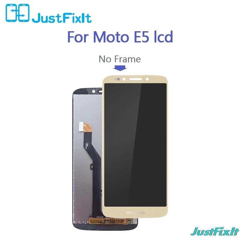 Оригинальный ЖК дисплей для moto rola E5 + кодирующий преобразователь сенсорного